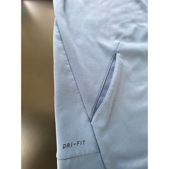 Nike Men's Dri-Fit Blue Athletic Zip-Up Hooded Sweatshirt Jacket - Size Small - Picture 8 of 9